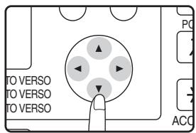 SHARP MX-M202D - Sélectionnez l'emplacement de la marge à l'aide de la touche [▼] ou [▲] et sélectionnez la largeur à l'aide de la touche [▲] ou [▶]. - 1