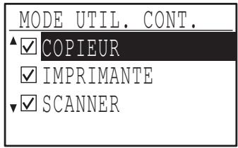 SHARP MX-M202D - Mode UTIL. CONT. - 1