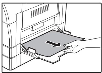 SHARP MX-M202D - Remettez dans le plateau du chargeur de documents les originaux indiqués par le nombre négatif dans l'affichage, puis appuyez sur la touche de [DEPART COPIE] (⑥). - 1