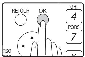 SHARP MX-M202D - Appuyez sur la touche [OK]. - 1