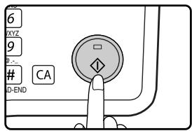SHARP MX-M202D - Appuyez sur la touche [départ] (⑧). - 1
