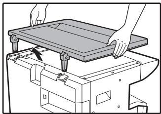 SHARP MX-M202D - Retrait du couvercle - 1