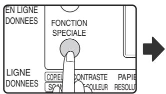 SHARP MX-M202D - Appuyez sur la touche [FONCTION SPECIALE]. - 1