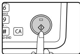 SHARP MX-M202D - Appuyez sur la touche [DEPART] (⑧). - 1