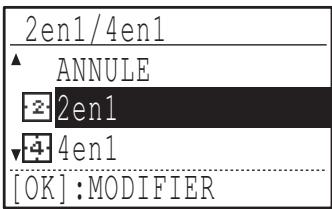 SHARP MX-M202D - Appuyez sur la touche [OK]. - 2
