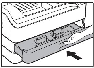 SHARP MX-M202D - Fermez le magasin papier supérieur. - 1