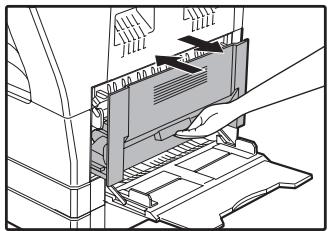 SHARP MX-M202D - Relevez et fermez le capot latéral. - 1