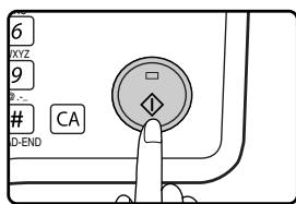 SHARP MX-M202D - Sélectionnez d'autres réglages de copie si nécessaire et appuyez sur la touche [DEPART] (®). - 1