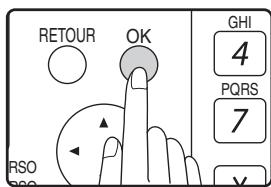 SHARP MX-M202D - Appuyez sur la touche [OK]. - 1