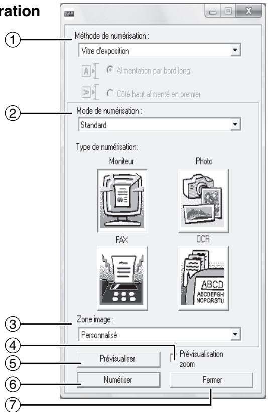 SHARP MX-M202D - Paramètres du pilote de scanner - 1
