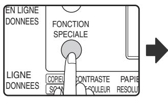 SHARP MX-M202D - Appuyez sur la touche [FONCTION SPECIALE]. - 1