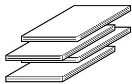 SHARP MX-M202D - Fonction décalage activée fonction décalage désactivée - 1