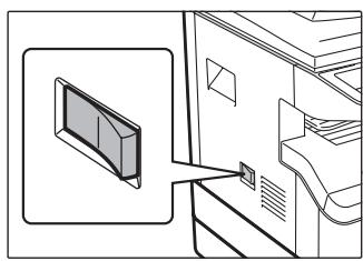 SHARP MX-M202D - Mise sous tension de l'appareil - 1