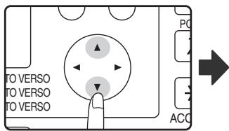 SHARP MX-M202D - Sélectionnez le mode d'exposition le plus adapté à l'original à l'aide de la touche [▼] ou [▲]. - 1