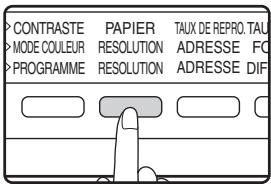 SHARP MX-M202D - Appuyez sur la touche [PAPIER] pour sélectionner le magasin souhaité. - 1