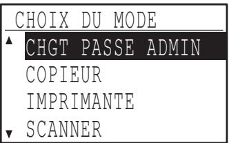 SHARP MX-M202D - Entre le mot de passe administrateur à l'aide des touches numériques. - 2