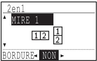 SHARP MX-M202D - Sélectionnez le réglage de courdure à l'aide de la touche [▲] ou [▶]. - 2