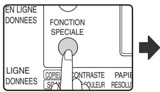 SHARP MX-M202D - Appuyez sur la touche [FONCTION SPECIALE]. - 1