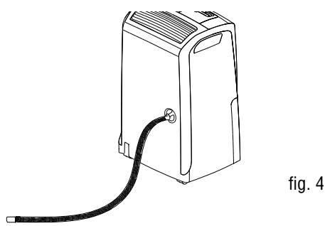 DELONGHI DD30P - B) vidange en continu vers l'extérieur - 1