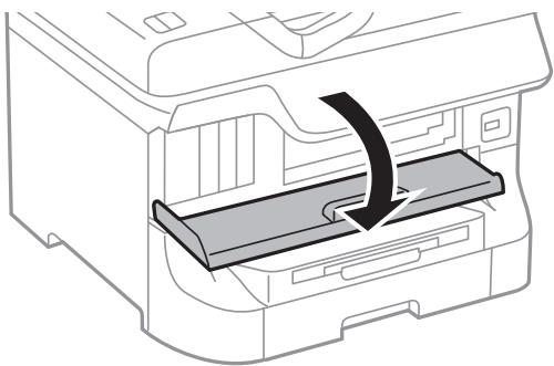 Retrait de papier coince du couvercle avant (A) 1