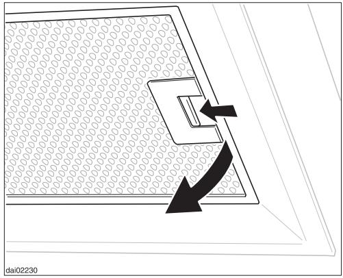 MIELE DA362-110 SYSTEME DE VENTILATION - Filtres à graisse - 2