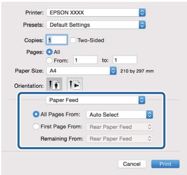 EPSON WORKFORCE WF-6090DW - Impression à l'aide d'un pilote d'impression postscript - mac OS x - 2