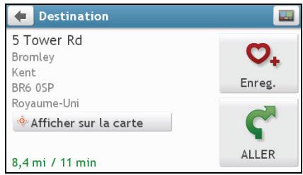 NAVMAN F610 - Comment rechercher un CI par mot-clé? - 6