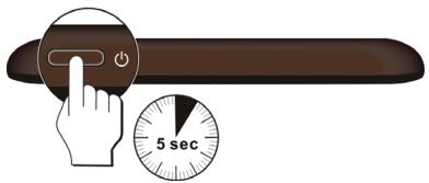 NAVMAN F610 - Utilisation du bouton de mise en marche - 2