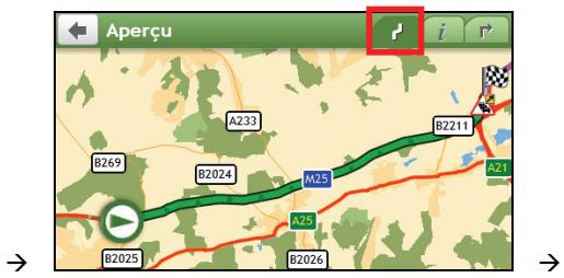 NAVMAN F610 - Comment visualiser les statistiques de mon itinéraire ? - 2