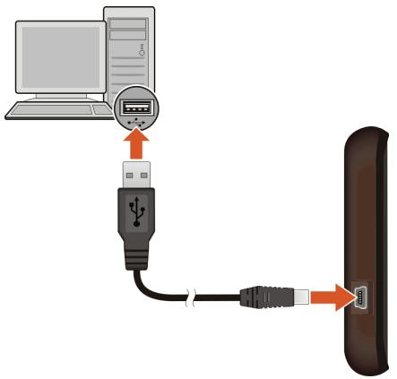 NAVMAN F610 - Comment charger la batterie en utilisant mon ordinateur ? - 2