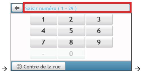 NAVMAN F610 - Comment rechercher un CI par mot-clé? - 5