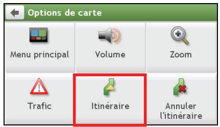 NAVMAN F610 - Comment visualiser les statistiques de mon itinéraire ? - 1