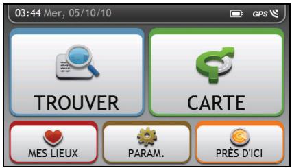 NAVMAN F610 - Comment allumer mon navman pour la première fois? - 2