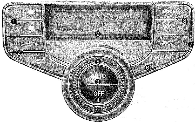 HYUNDAI I30 - Systeme de commande automatique de la climatisation (le cas échant) - 2