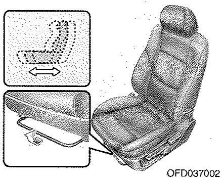 HYUNDAI I30 - Avertissement - siège du conducteur - 1