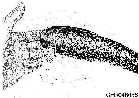 HYUNDAI I30 - Fonctionnement des feux de route - 1