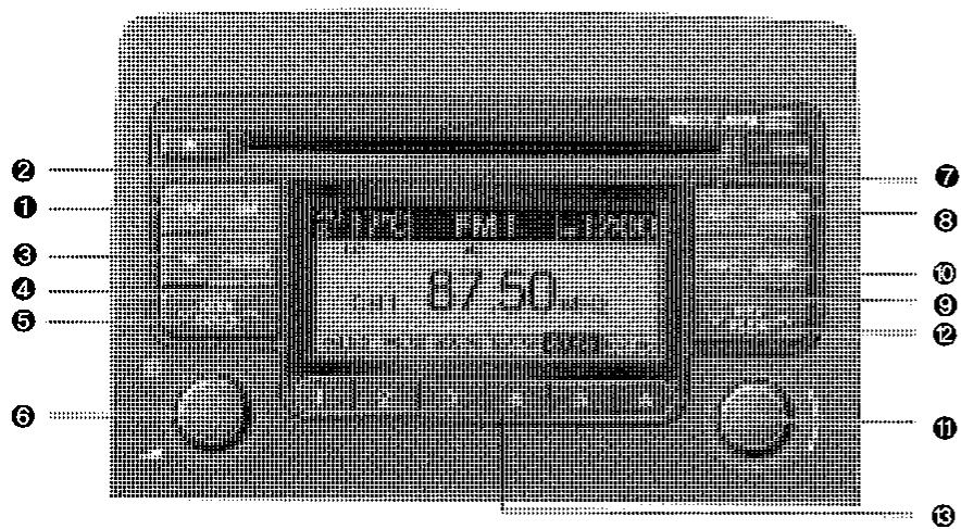 HYUNDAI I30 - RADIO, Parametrage, reglage du volume (PA710R) (le cas echeant) - 1