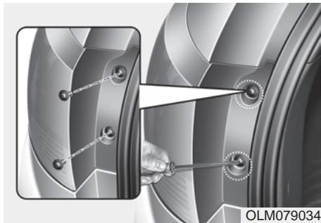 HYUNDAI IX35 - Remplacement des ampoules du bloc optique arrière combiné - 1