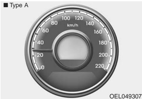 HYUNDAI IX35 - Éclairage du tableau de bord (le cas échéant) - 1