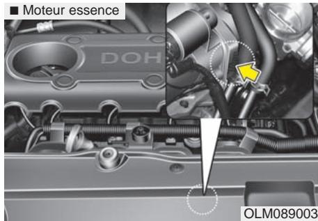 HYUNDAI IX35 - NUMERO De moteur - 1