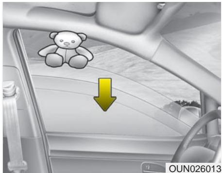 HYUNDAI IX35 - Montée / descente auto d'une vitre (le cas échéant) - 1