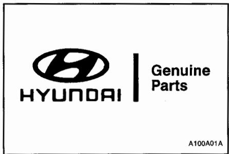 HYUNDAI SANTA-FE - Informations relatives aux pièces d'origine hyundai - 1