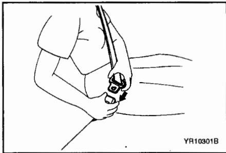 HYUNDAI SANTA-FE - Ceintures de sécurité (à 3 points) pour boucler la ceinture - 1