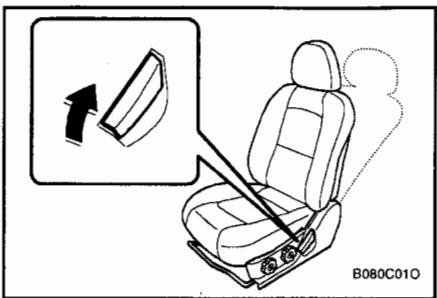 HYUNDAI SANTA-FE - Réglage de l'inclinaison du dossier - 1