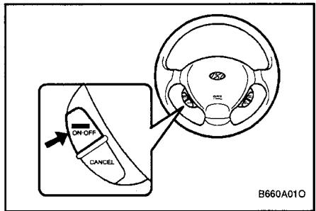 HYUNDAI SANTA-FE - Regulateur de croisiere (si installé) - 1