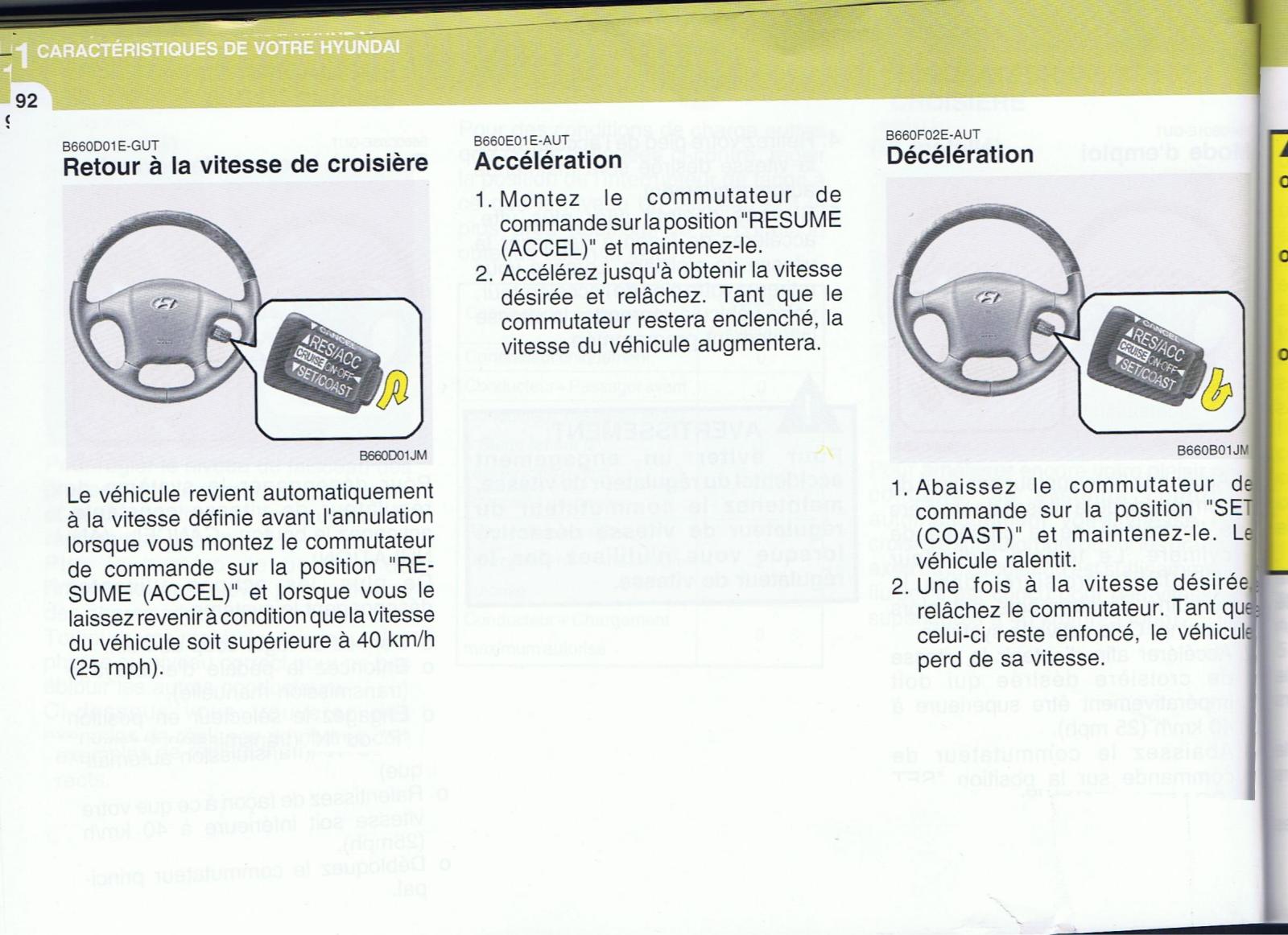 HYUNDAI TUCSON - Regulateur de croisiere - 2