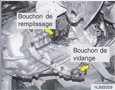HYUNDAI TUCSON - Verifier l'huile de boite (manuelle) - 1