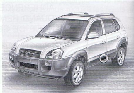 HYUNDAI TUCSON - Pressions de gonflage recommandees - 1