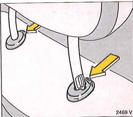 OPEL CALIBRA - Éléments rembours de garniture intérieure - 1