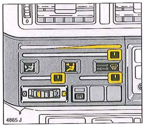 OPEL CALIBRA - Chauffage vers les pieds - 1